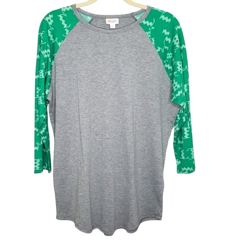 LuLaRoe Baseball Jersey Simply Comfortable Top Large